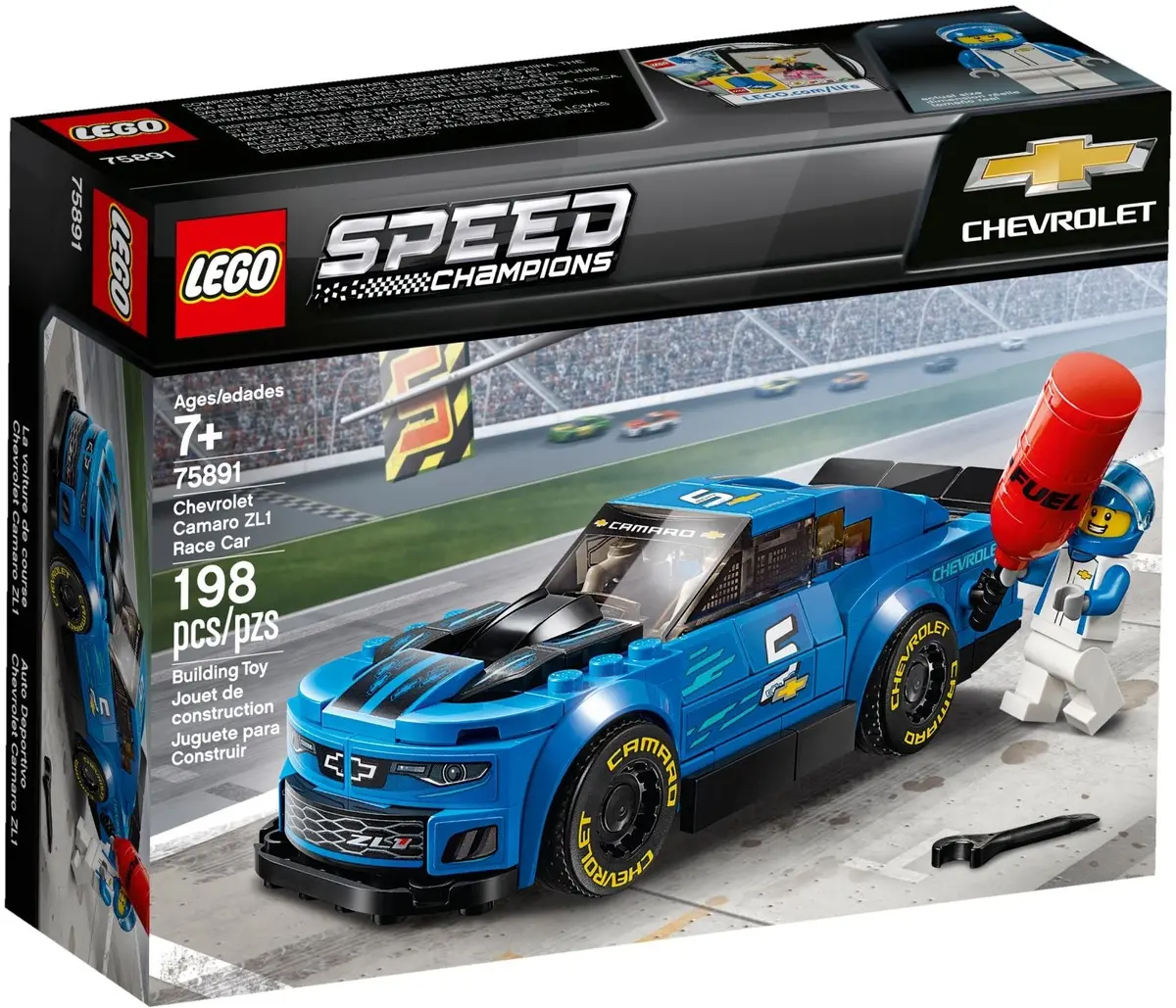 Lego Speed Champions - Chevrolet Camaro Zl1 Race Car (75891) Retired Building Toy Last One! 1