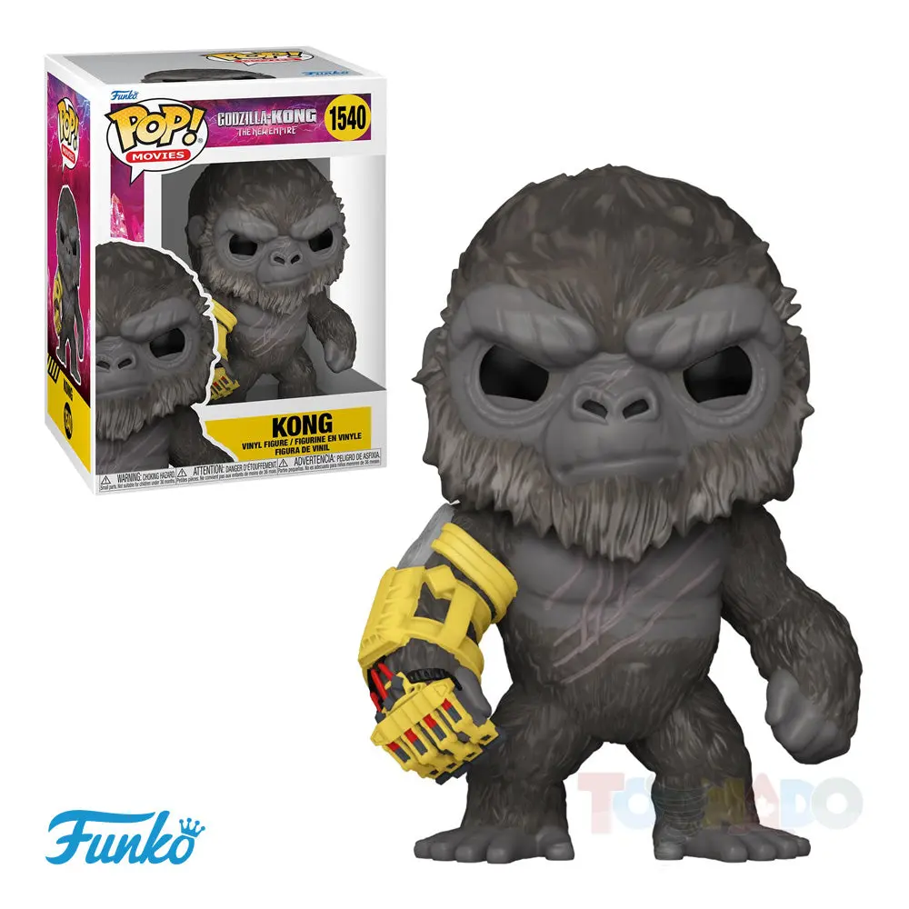 Funko Pop! Movies #1540 - Godzilla X Kong: The New Empire - Kong (Mechanical Arm) Vinyl Figure 75927 1