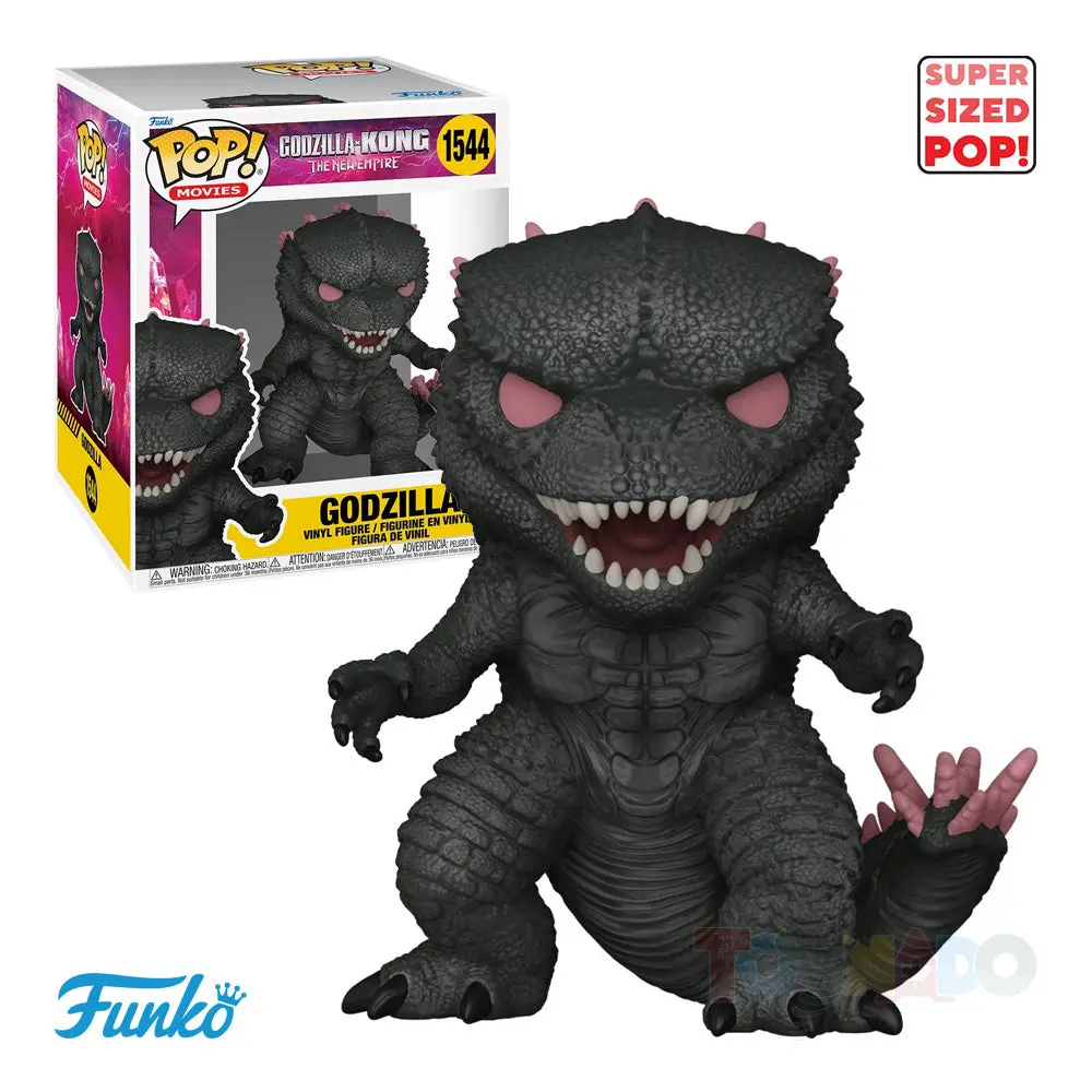 Funko Pop! Movies #1544 - Godzilla X Kong: The New Empire - Godzilla Deluxe Vinyl Figure 75930 Low Stock 1