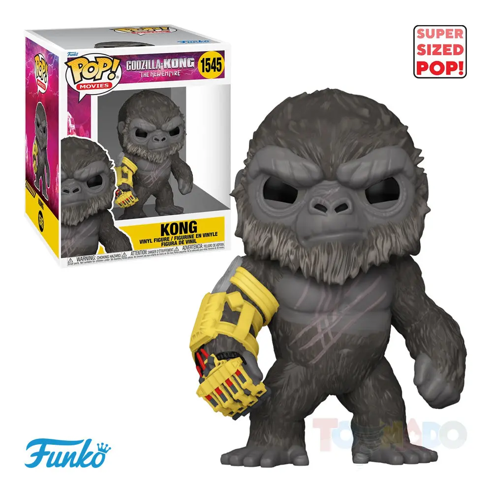 Funko Pop! Movies #1545 - Godzilla X Kong: The New Empire - Kong Deluxe Vinyl Figure 75931 Low Stock 1