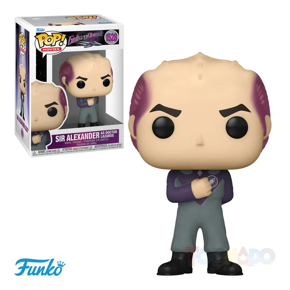 Funko Pop! Movies #1528 - Galaxy Quest - Sir Alexander (As Doctor Lazarus) Vinyl Figure (75966) Low Stock 1