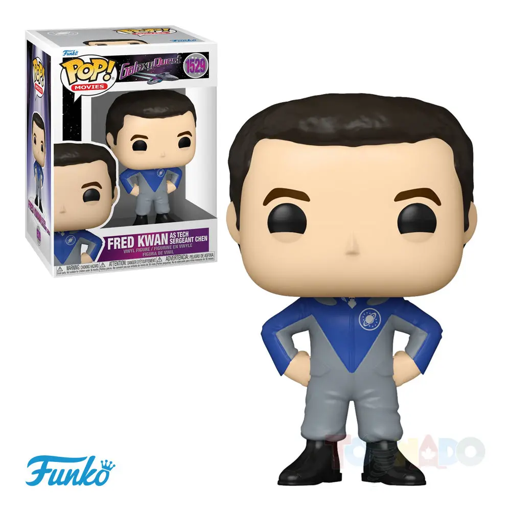 Funko Pop! Movies #1529 - Galaxy Quest - Fred Kwan (As Tech Sergeant Chen) Vinyl Figure (75967) Low Stock 1