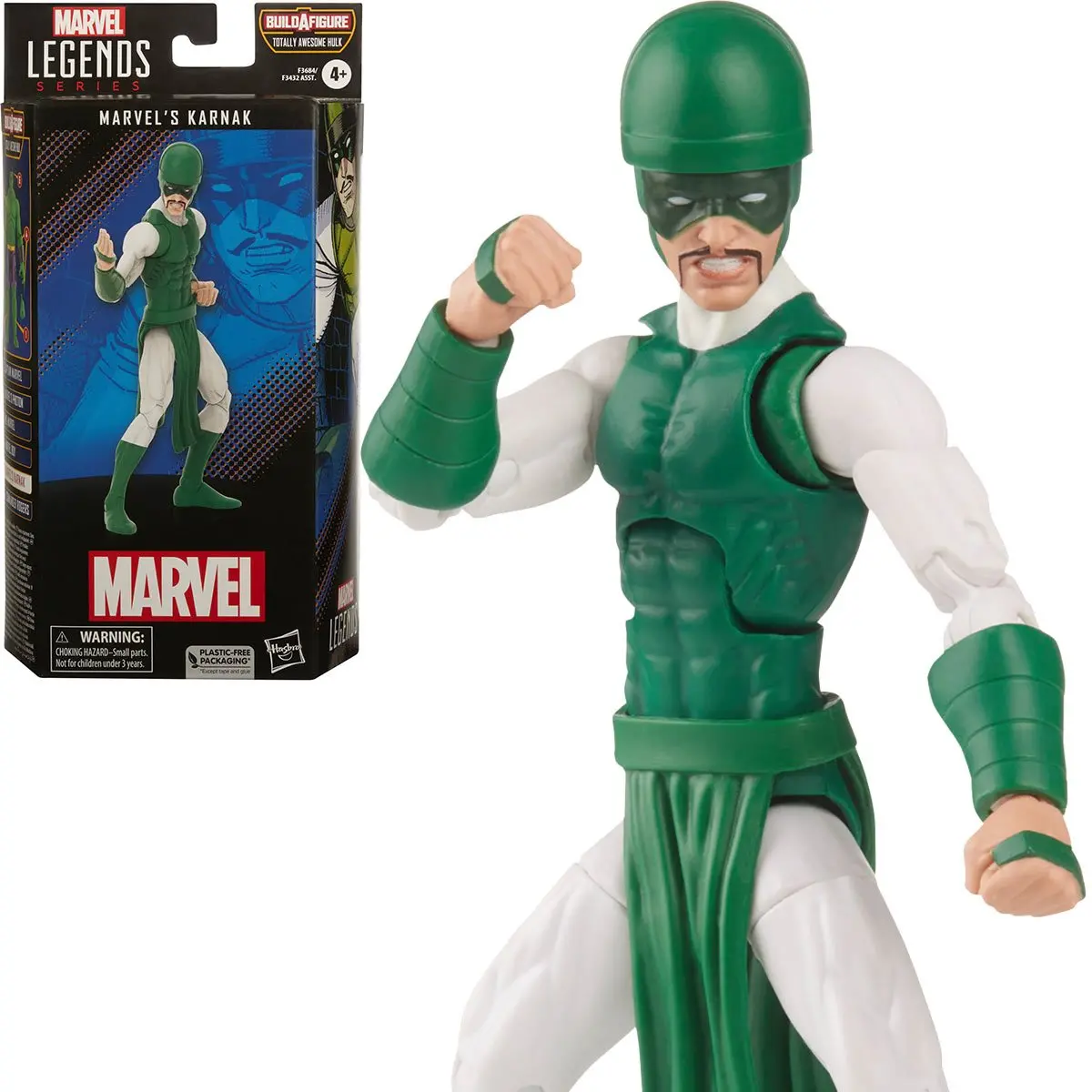 Marvel Legends Series (Totally Awesome Hulk Baf) Karnak Action Figure (F3432) 1