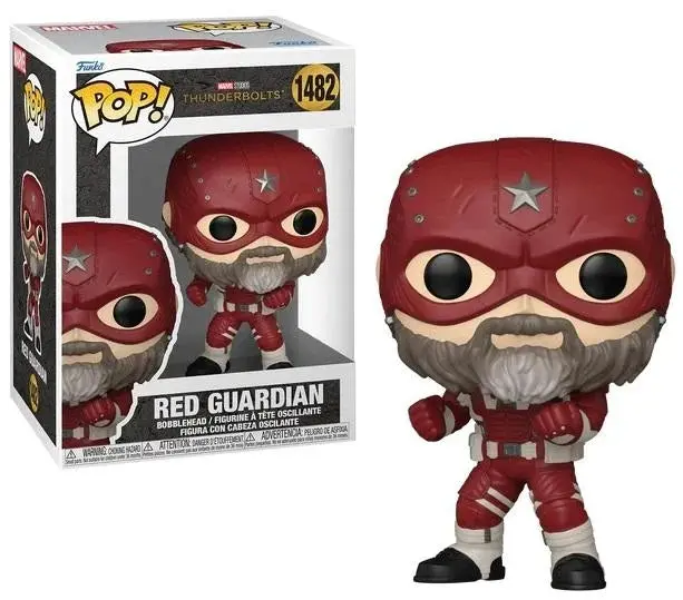 Funko Pop! Marvel #1482 - Thunderbolts* (The New Avengers) - Red Guardian Vinyl Figure (76028) 1