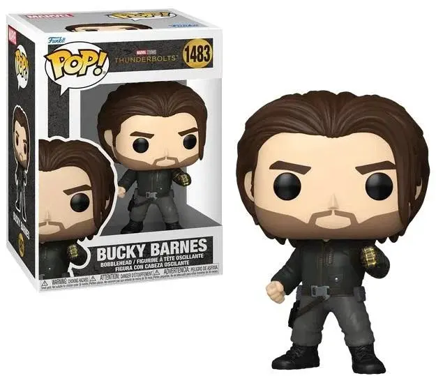 Funko Pop! Marvel #1483 - Thunderbolts* (The New Avengers) - Bucky Barnes Vinyl Figure (76029) 1
