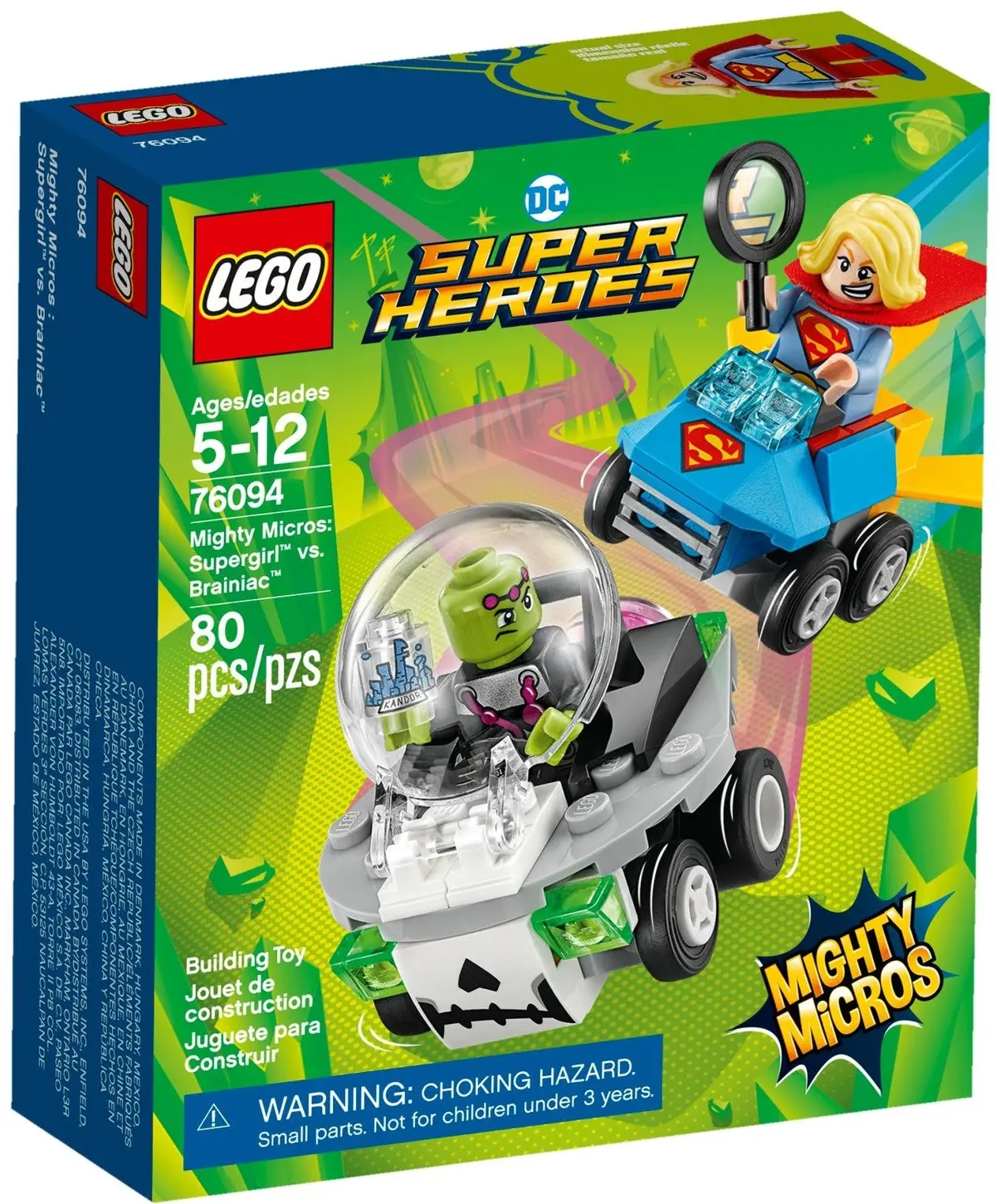 Lego - Dc Comics Super Heroes - Mighty Micros: Supergirl Vs. Brainiac (76094) Last One! 1