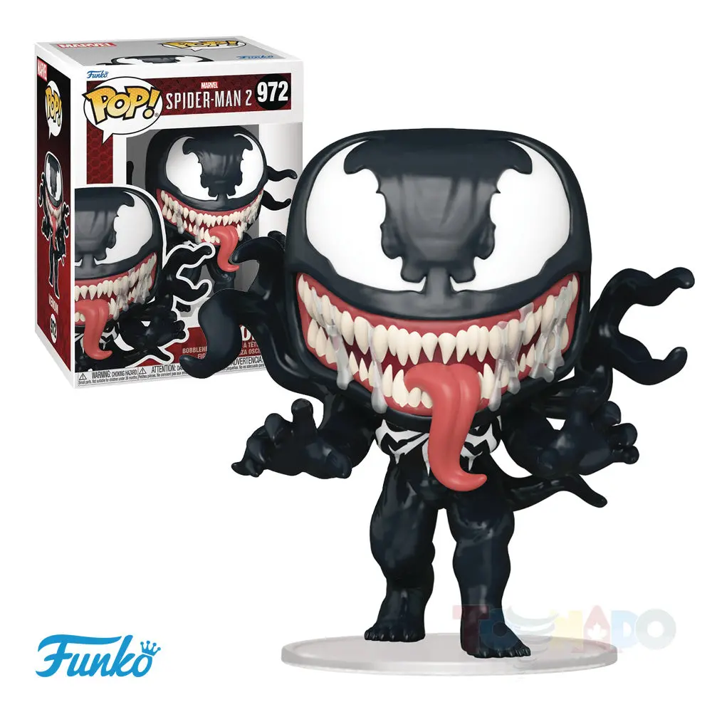 Funko Pop! Games #972 - Spider-Man 2 - Venom Vinyl Figure (76110) Last One! 1