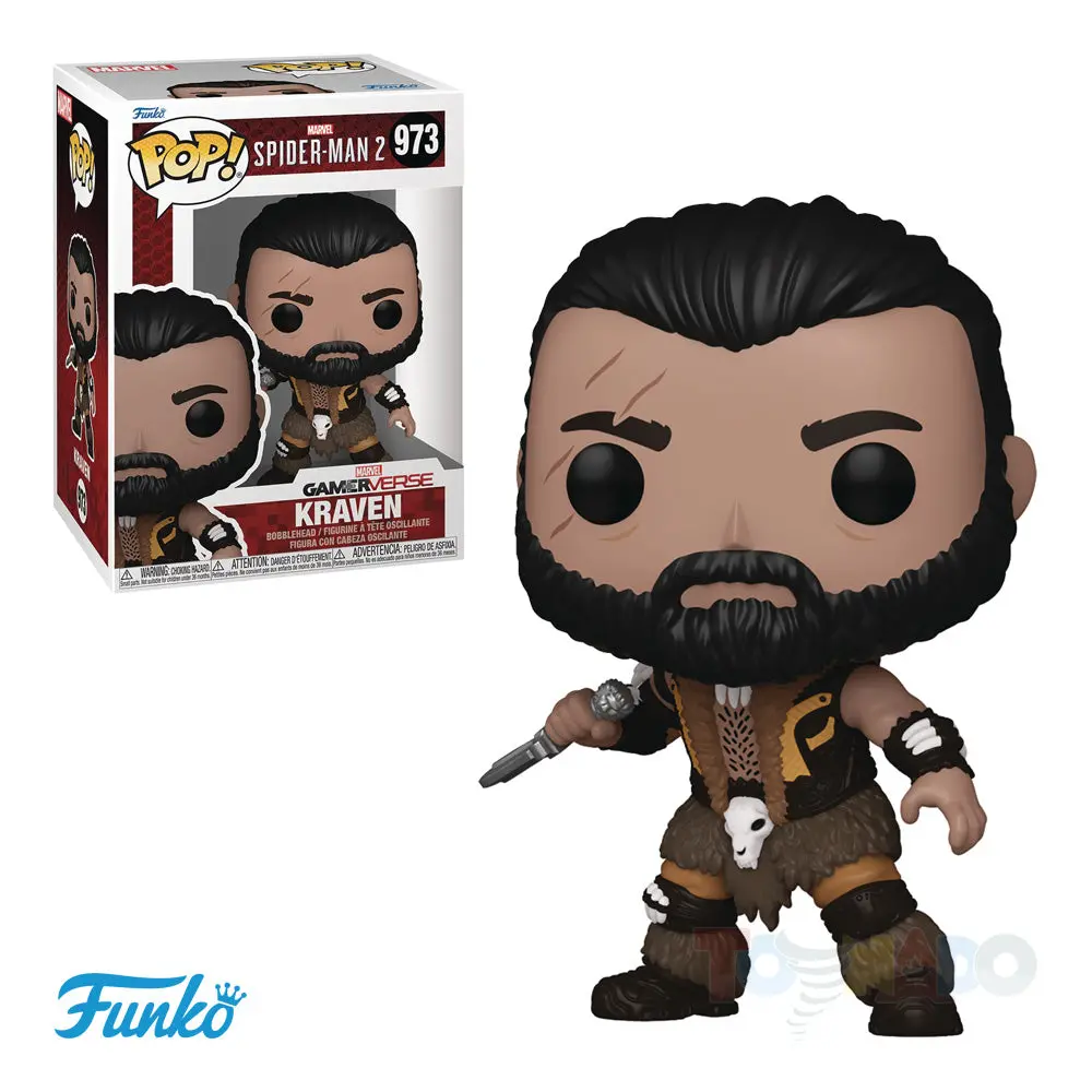 Funko Pop! Games #973 - Spider-Man 2 - Kraven Vinyl Figure (76111) 1