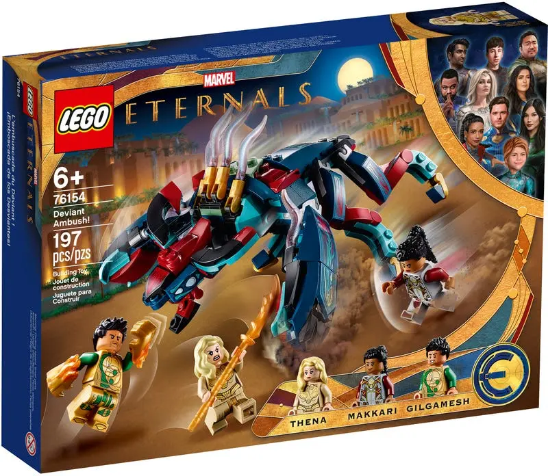 Lego Marvel Studios - The Eternals - Deviant Ambush! (76154) Building Toy Low Stock 1
