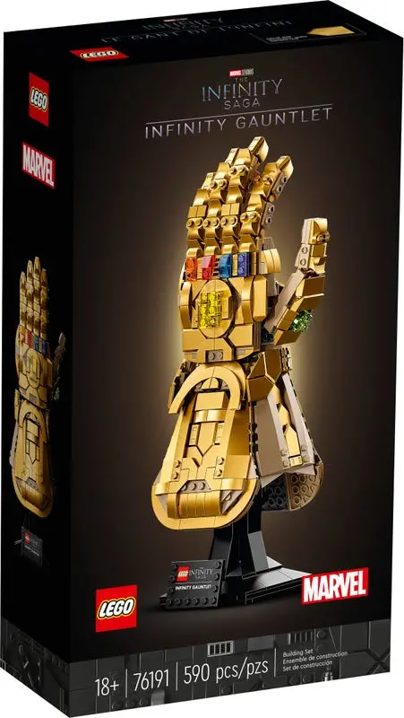 Lego Marvel - Marvel Studios - The Infinity Saga - The Infinity Gauntlet Building Toy Set (76191) Retired Low Stock 1