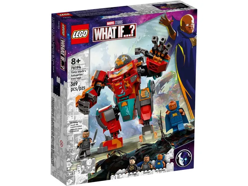 Lego Marvel Studios - What If...? - Tony Stark'S Sakaarian Iron Man (76194) Retired Building Toy Low Stock 1