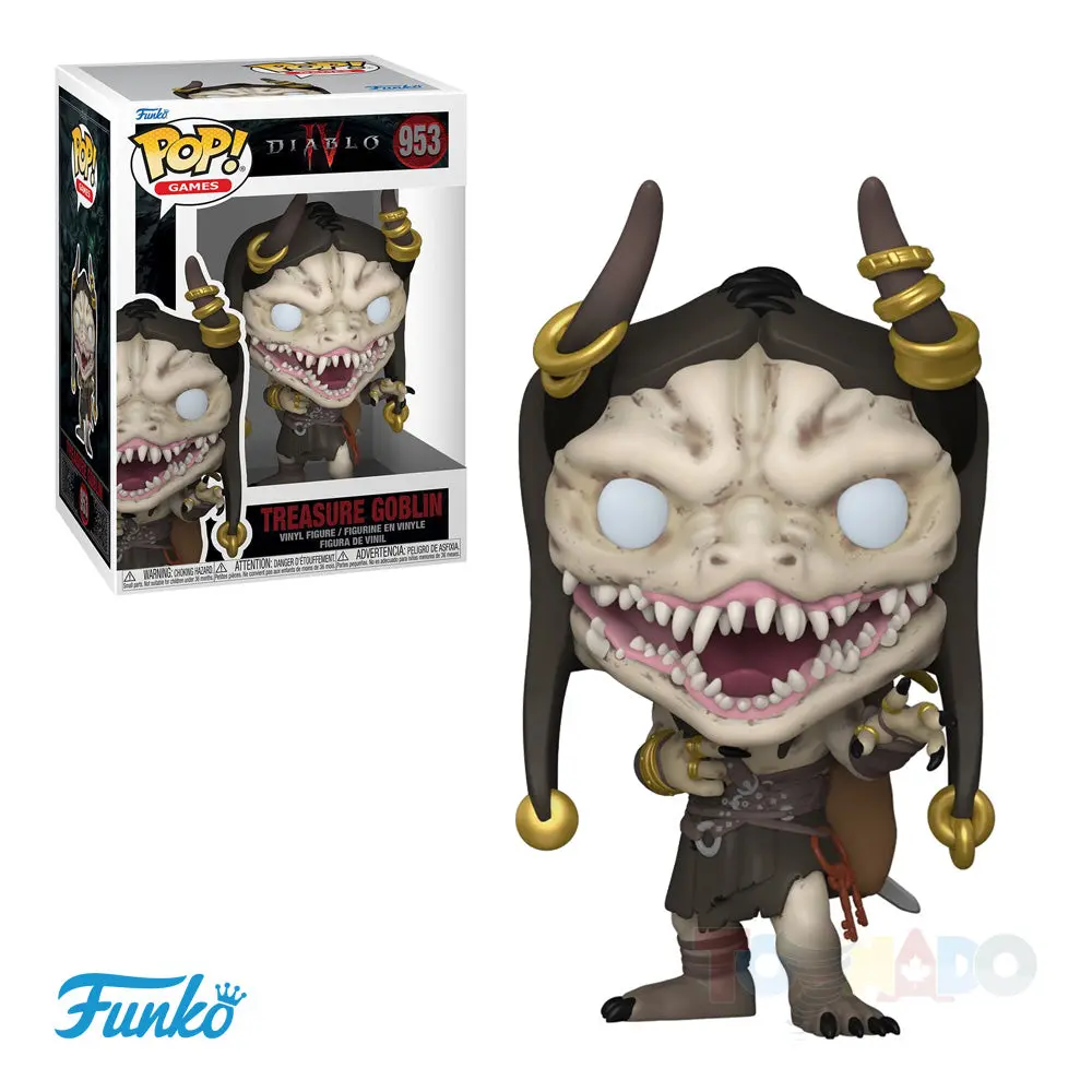 Funko Pop! Games #953 - Diablo Iv - Treasure Goblin Vinyl Figure (76532) 1