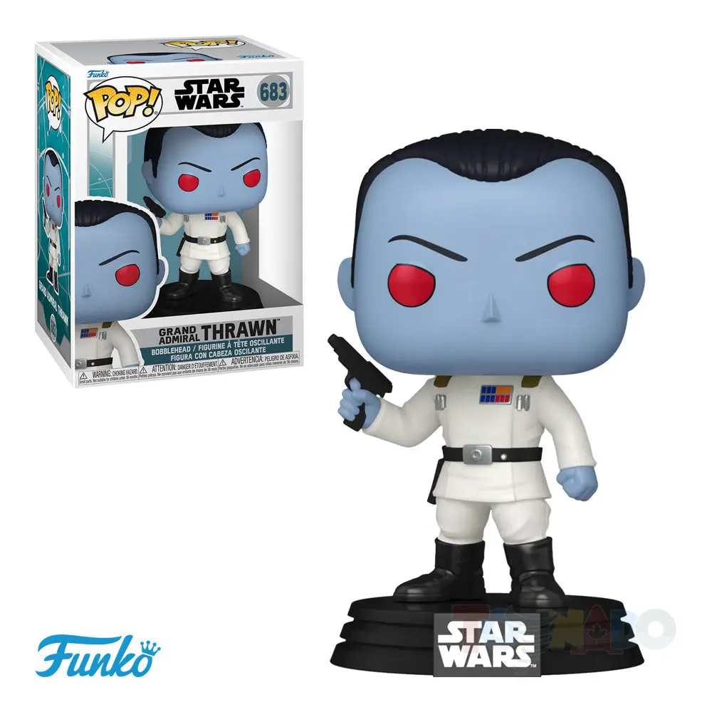 Funko Pop! Star Wars #683 - Ashoka - Grand Admiral Thrawn Vinyl Figure (76539) 1