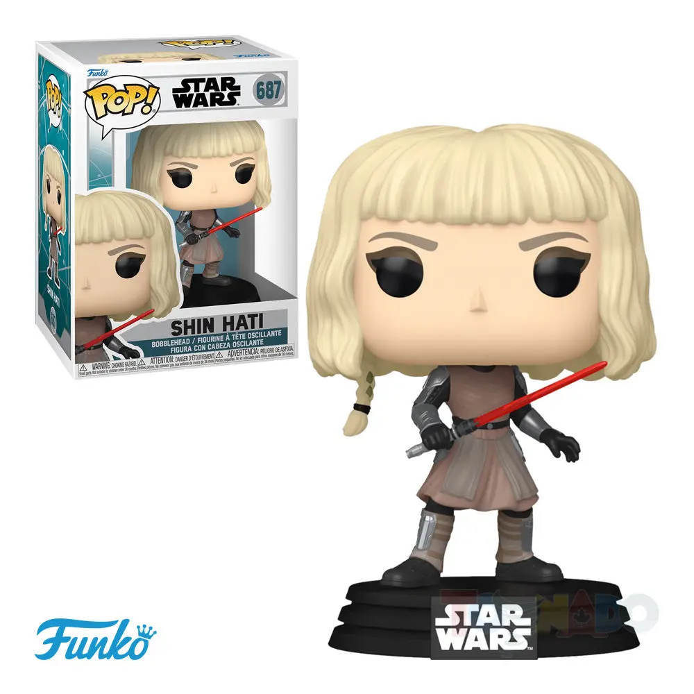 Funko Pop! Star Wars #687 - Ashoka - Shin Hati Vinyl Figure (76543) Low Stock 1