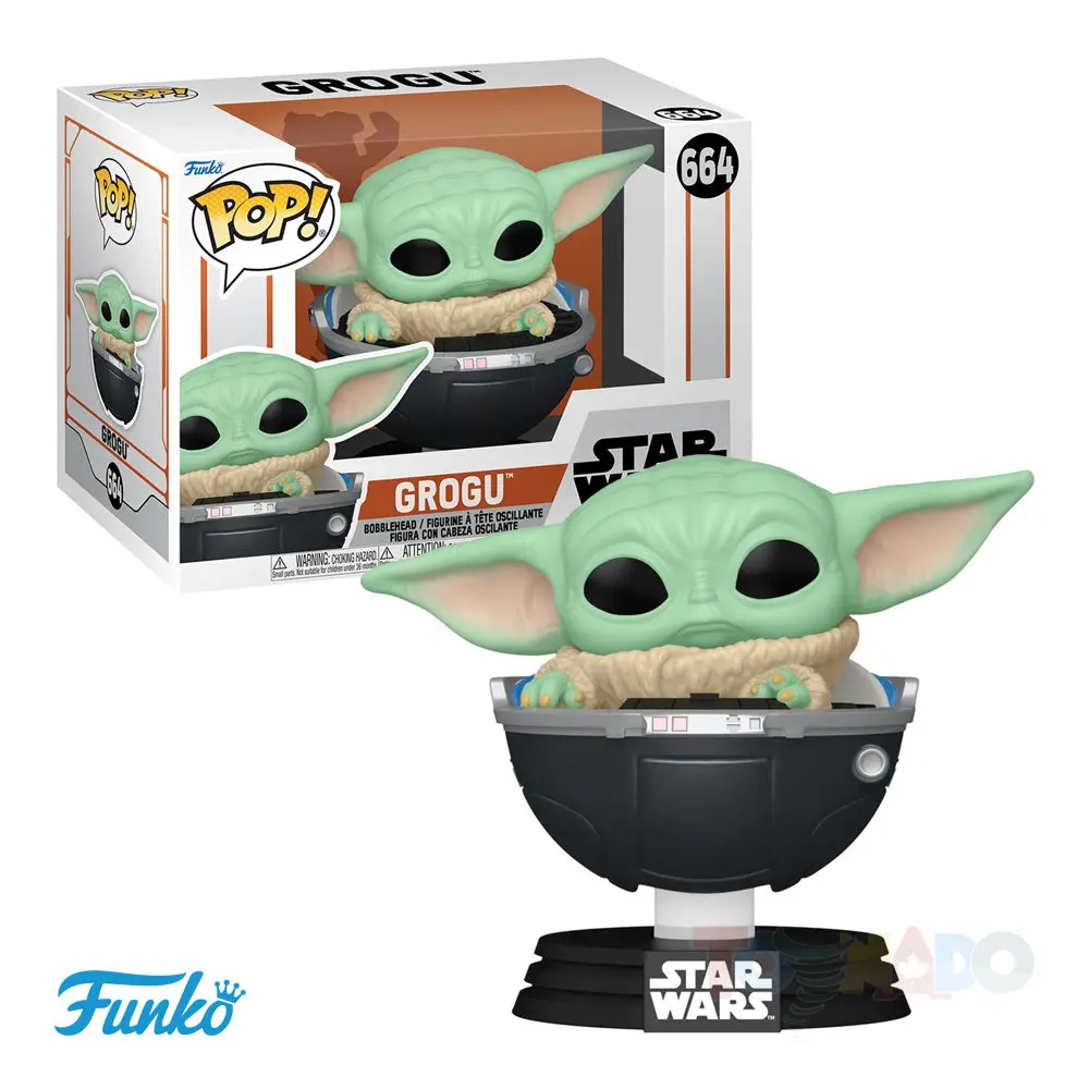 Funko Pop! Star Wars #664 - Grogu Vinyl Figure (76551) Last One! 1