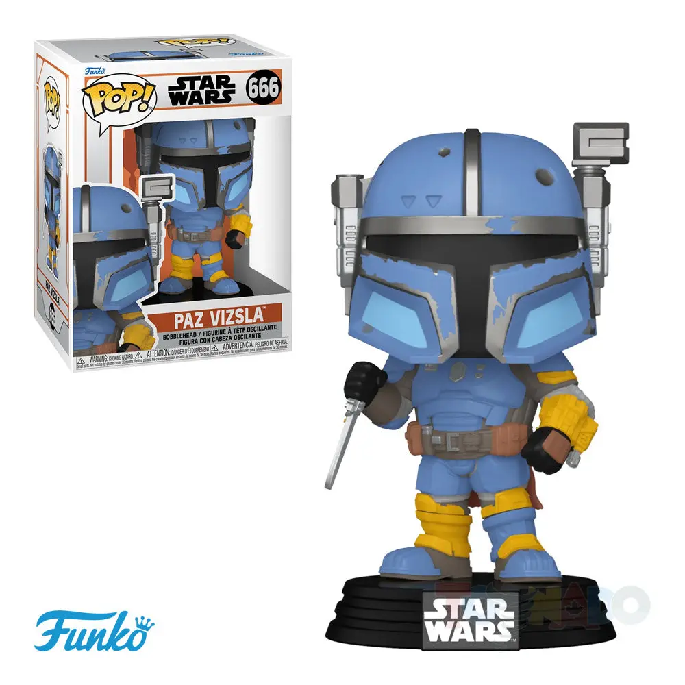 Funko Pop! Star Wars #666 - Paz Vizsla Vinyl Figure (76553) Low Stock 1