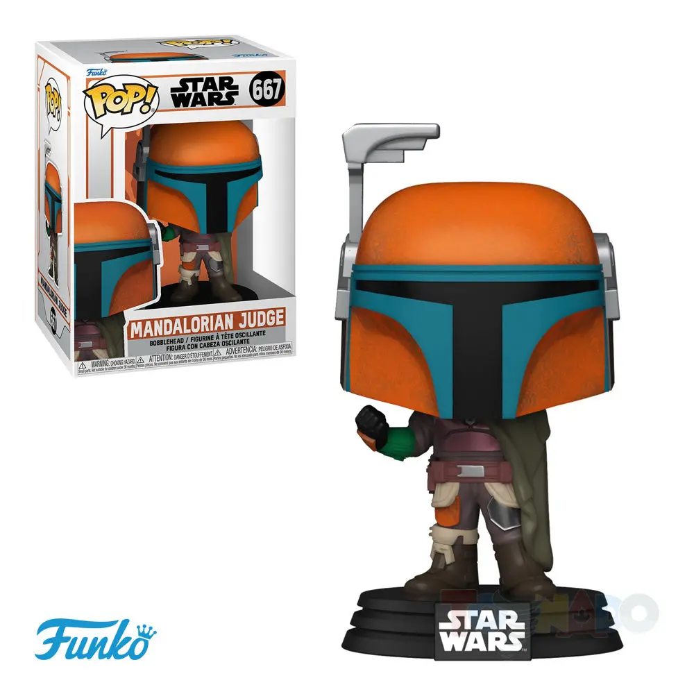 Funko Pop! Star Wars #667 - Mandalorian Judge Vinyl Figure (76555) Low Stock 1