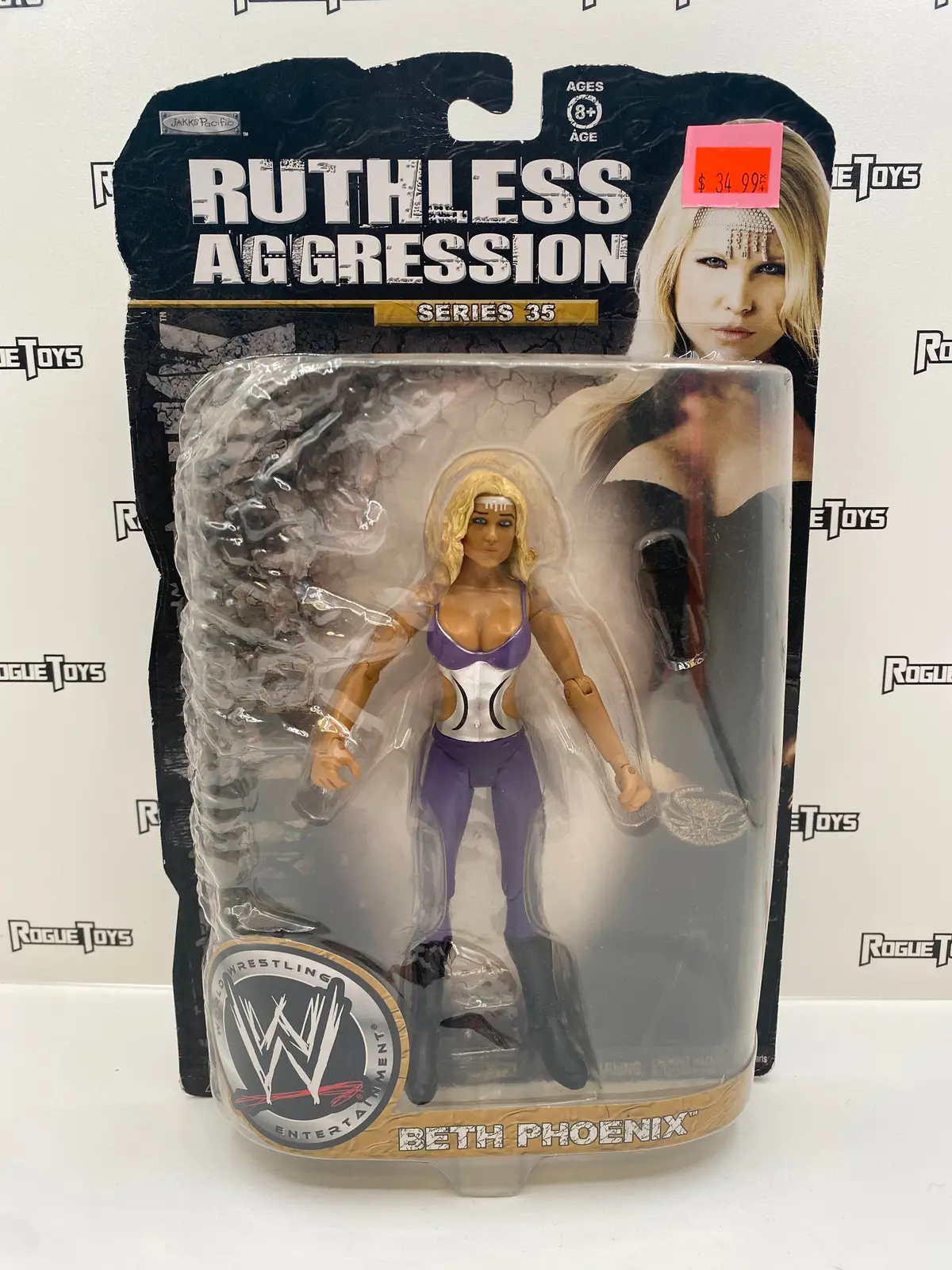 Jakks Pacific Wwe Ruthless Aggression Series 35 Beth Phoenix 1