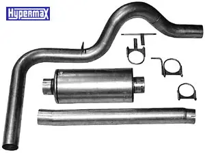 Hypermax 6.9L Idi 3.5 Inch Diesel Exhaust Kit - 1983-1987 Ford F-Series 1