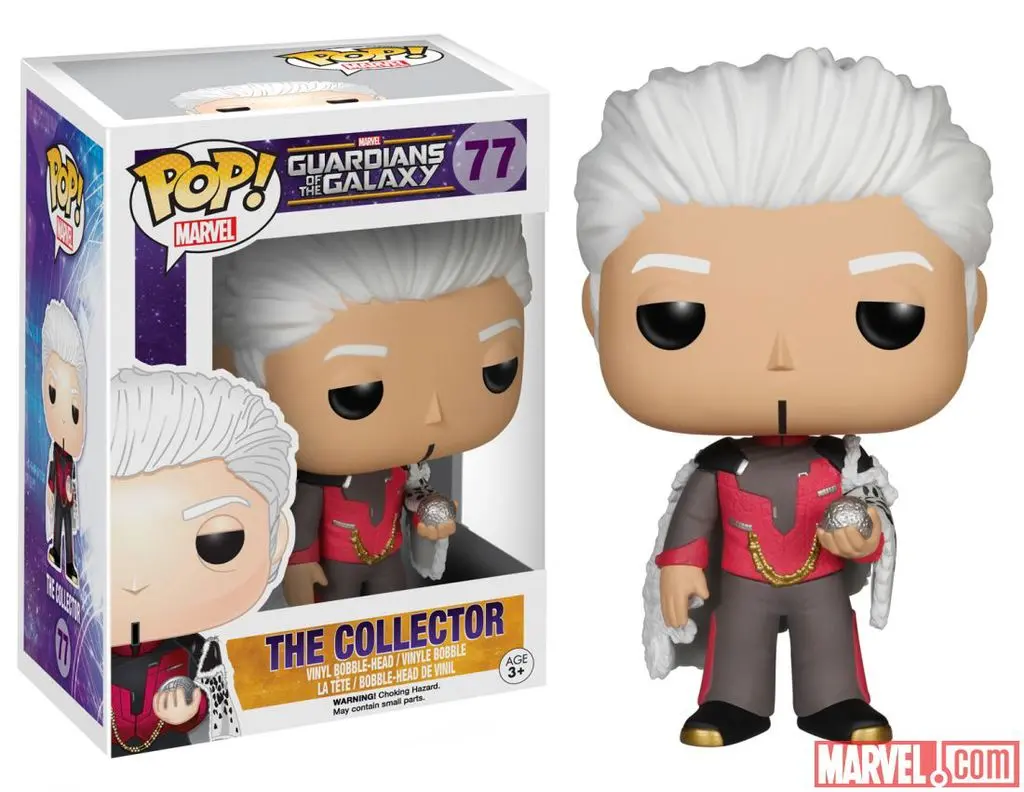Funko Pop! Marvel - Guardians Of The Galaxy #77 - The Collector Vinyl Figure 1