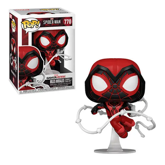 Funko Pop! Marvel #770 Gamerverse: Spider-Man Miles Morales (Crimson Cowl Suit) Vinyl Figure (50155) Last One! 1