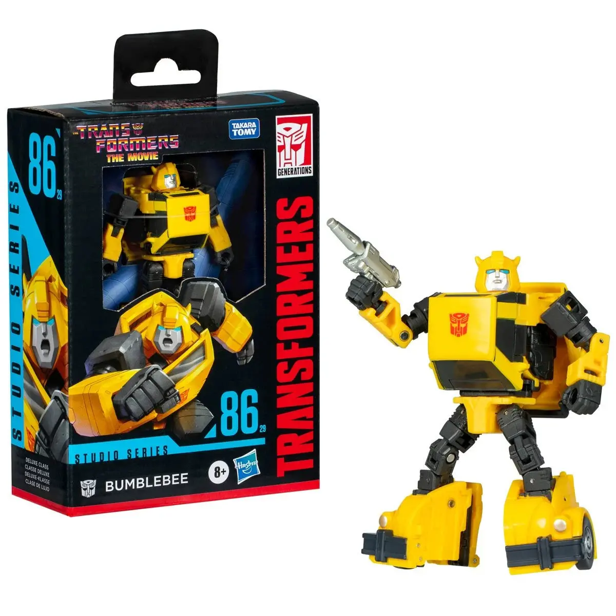Transformers - Studio Series 86-29 - Deluxe Class - Bumblebee Action Figure (G0220) 1