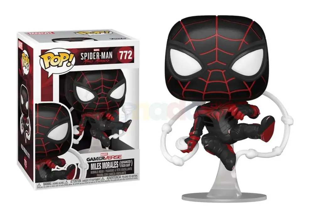 Funko Pop! Marvel #772 Gamerverse - Spider Man Miles Morales (Advanced Tech Suit) Vinyl Figure 54693 Last One! 1