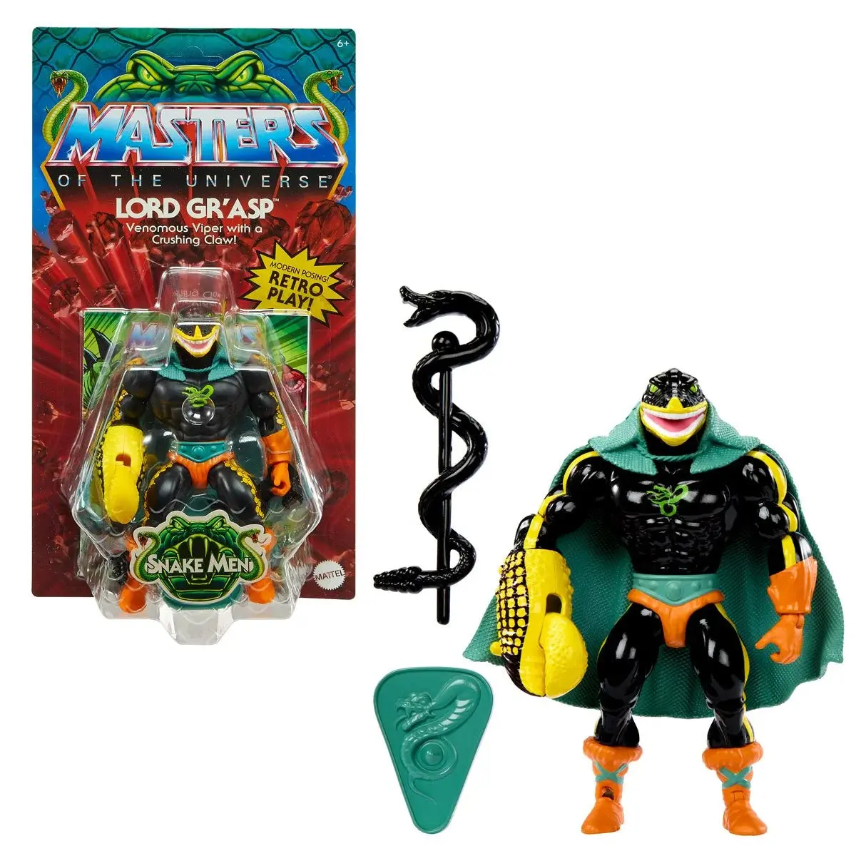 Masters Of The Universe: Origins - Lord Grasp Action Figure (Hyd30) Last One! 1