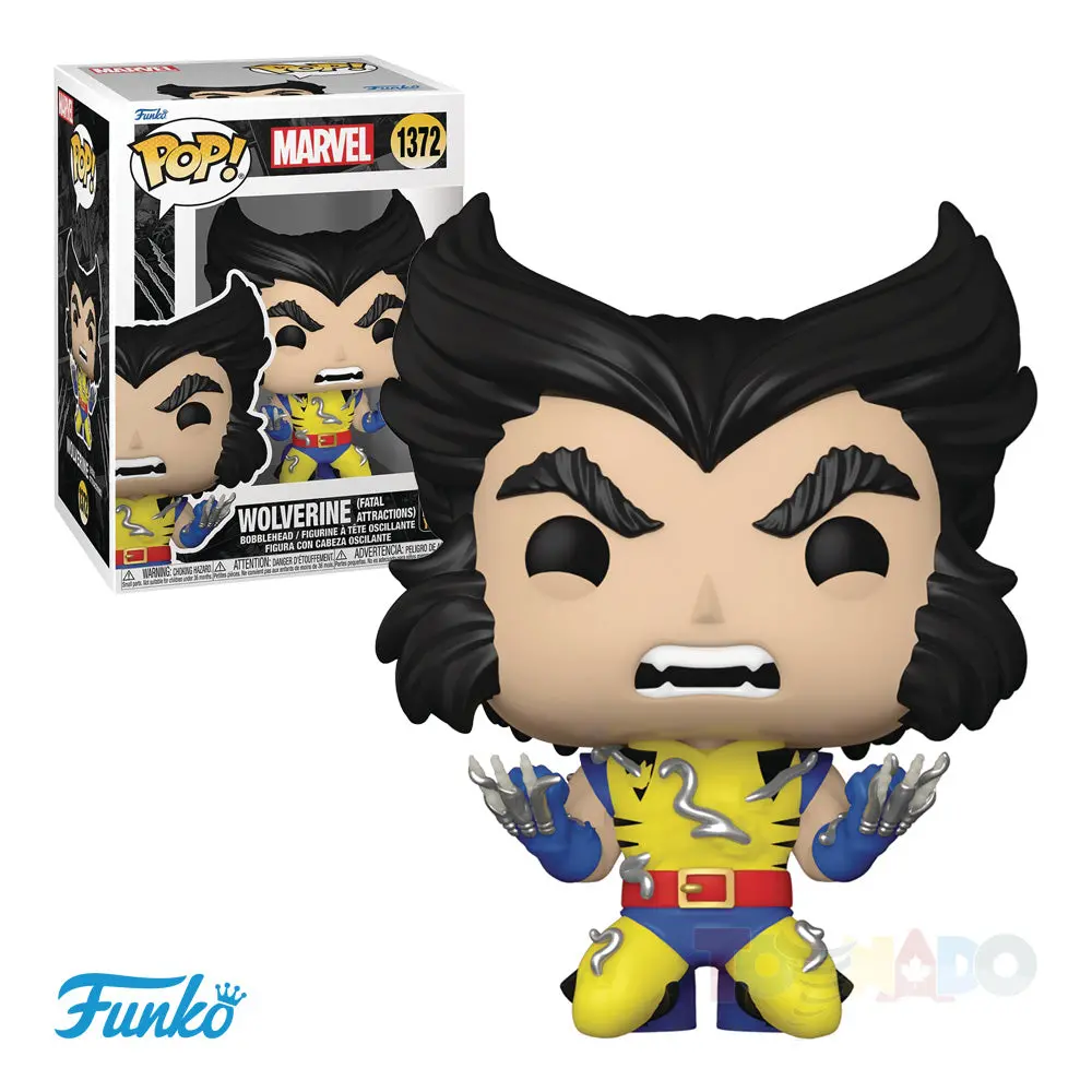 Funko Pop! Marvel #1372 - 50 Years Of Wolverine - Wolverine (Fatal Attractions) Vinyl Figure (77436) 1