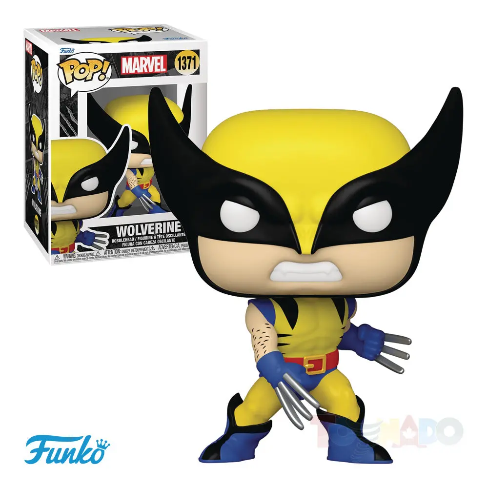 Funko Pop! Marvel #1371 - 50 Years Of Wolverine - Wolverine (Classic) Vinyl Figure (77438) 1