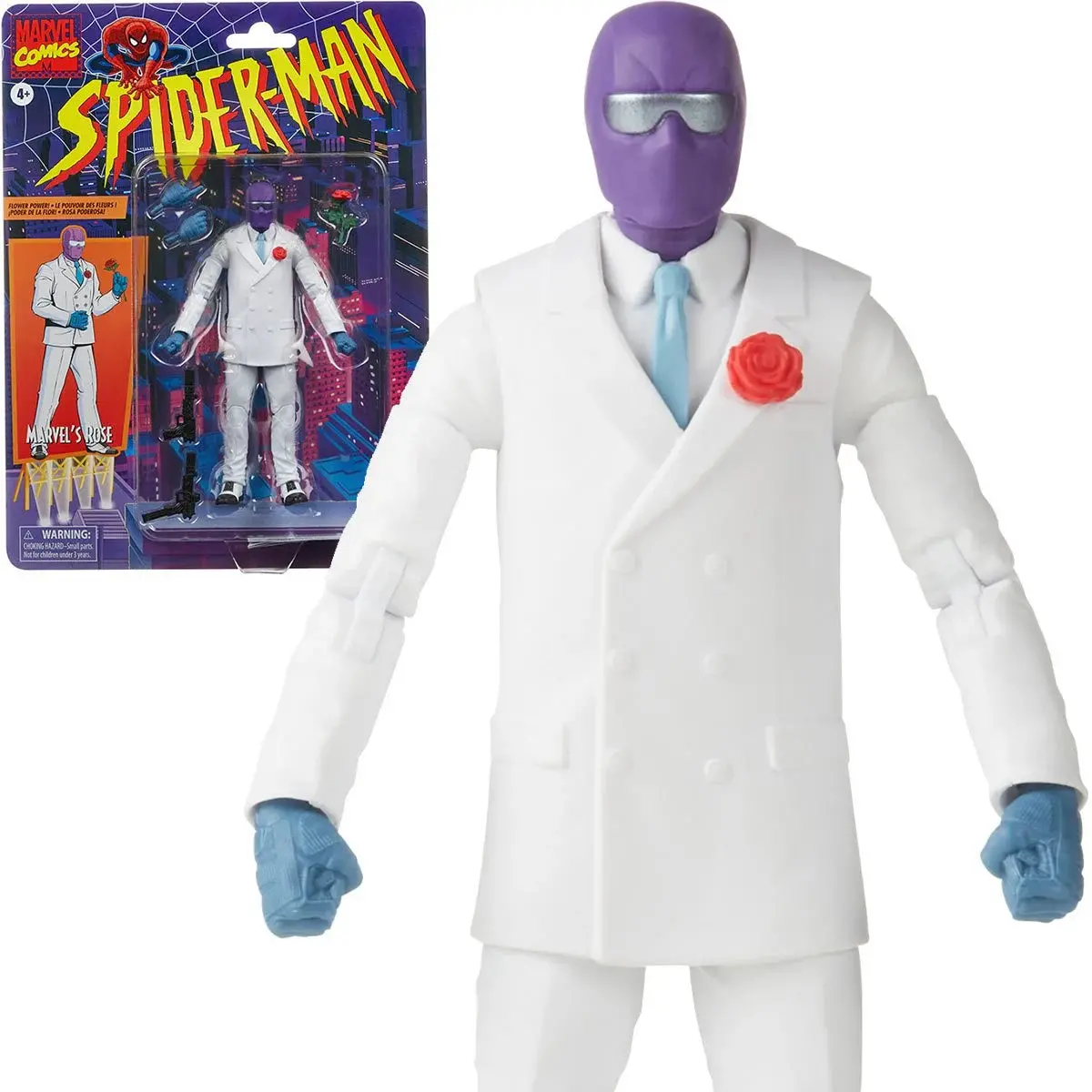 Marvel Legends Retro Collection - Spider-Man - Marvel's Rose Action Figure (F6566) 1