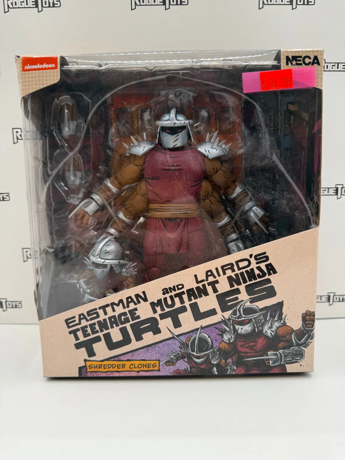 Neca Reel Toys Nickelodeon Eastman And Laird’S Teenage Mutant Ninja Turtles (Tmnt) Shredder Clones 1