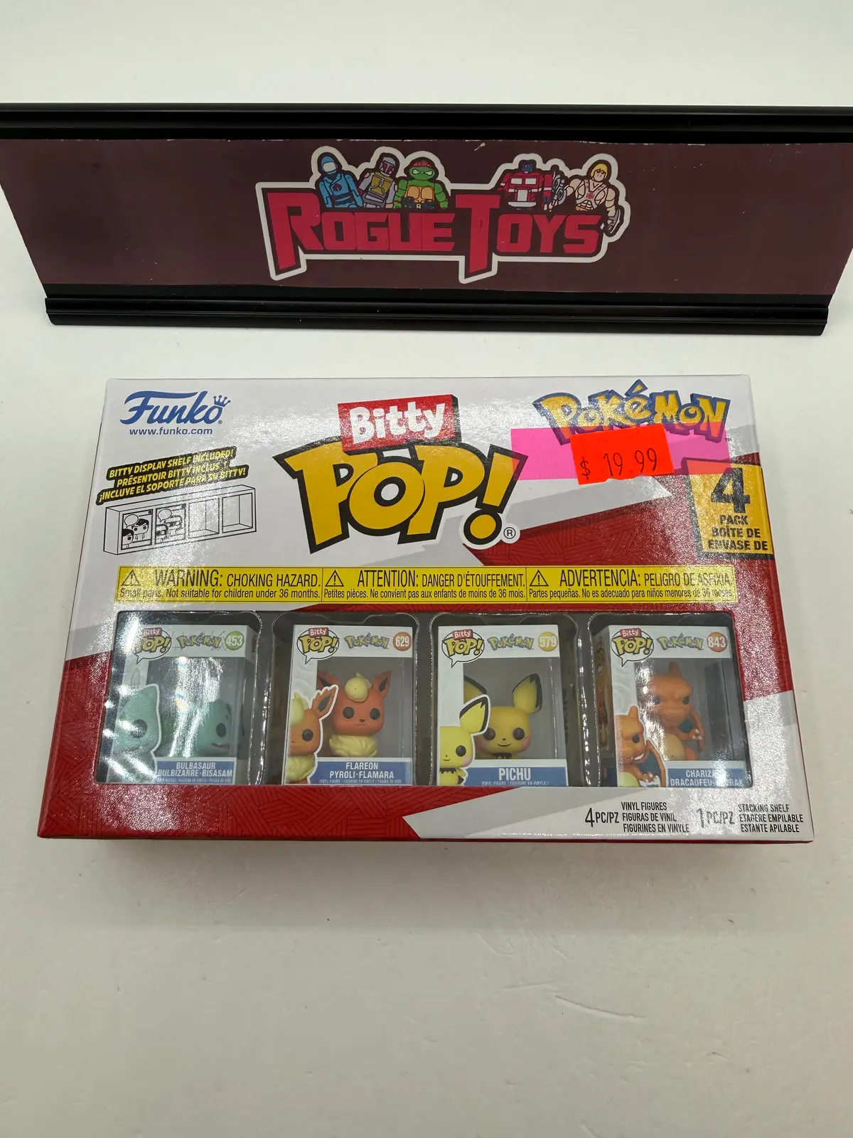 Funko Bitty Pop! Pokémon 4-Pack Bulbasaur / Flareon / Pichu / Charizard 1