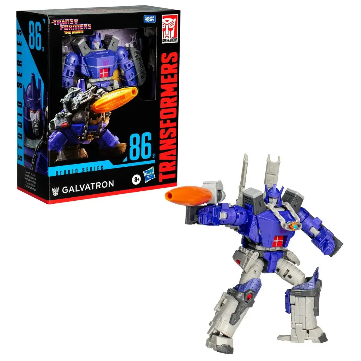 Transformers - Studio Series 86-31 - The Movie (1986) - Leader Class - Galvatron Action Figure G0481 1