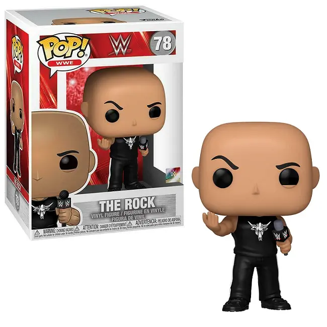Funko Pop! Wwe - Wwe #78 - The Rock Vinyl Figure 1