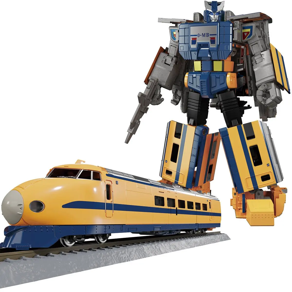 Takara Tomy Transformers Masterpiece (Mpg-07) Trainbot Ginou Action Figure (G1708) Last One! 1