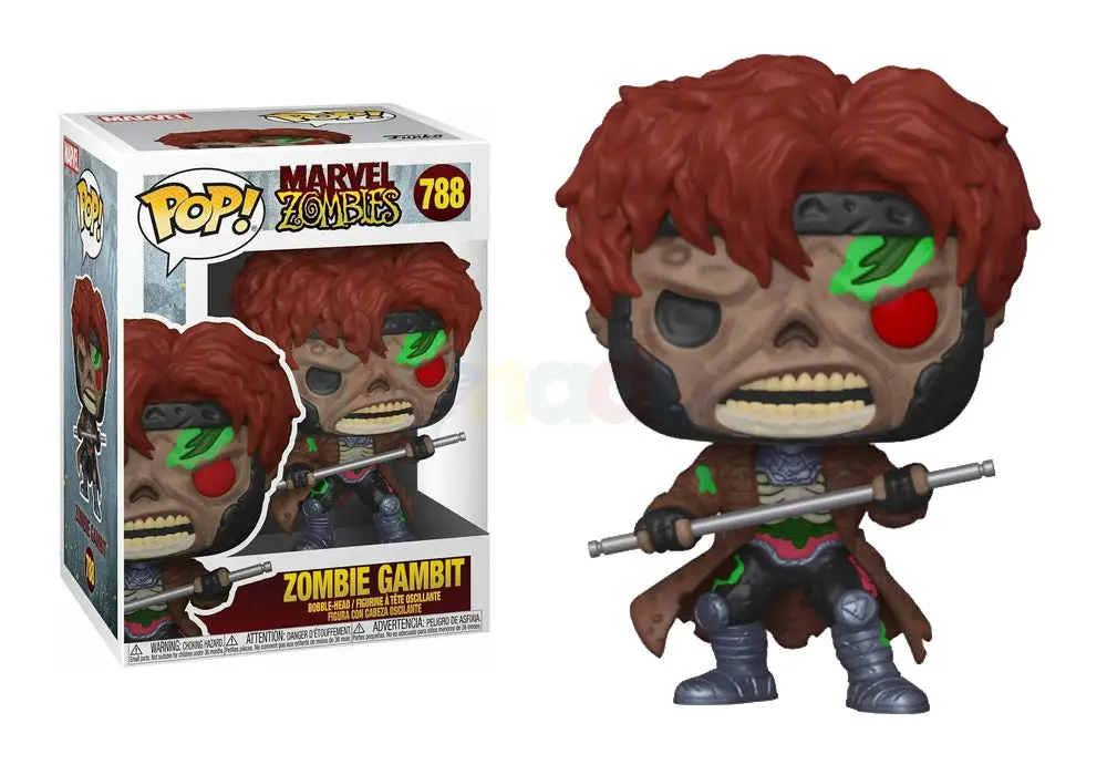 Funko Pop! Marvel #788 - Marvel Zombies - Zombie Gambit Vinyl Figure 1