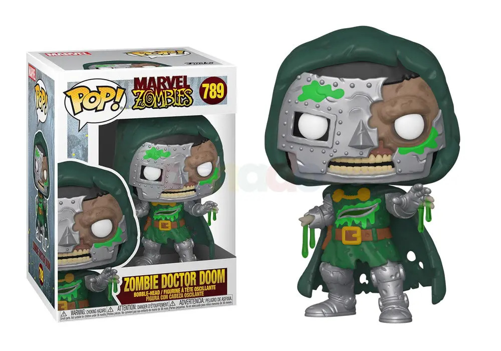 Funko Pop! Marvel #789 - Marvel Zombies - Zombie Doctor Doom Vinyl Figure 1