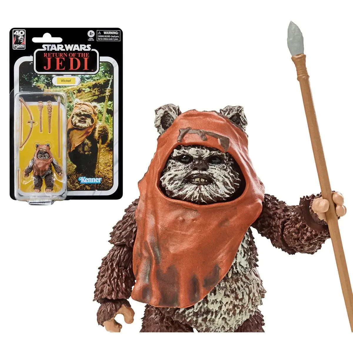 Star Wars: The Black Series - Return Of The Jedi (40Th) - Wicket Action Figure (F7050) 1