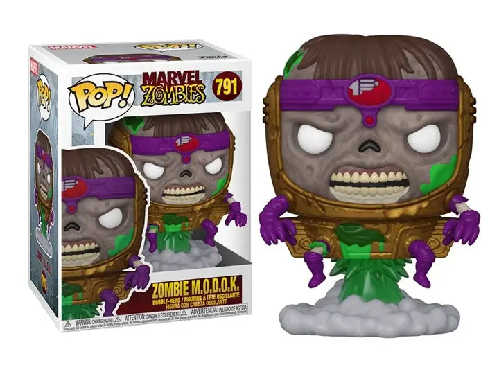 Funko Pop! Marvel #791 - Marvel Zombies - Zombie M.O.D.O.K. Vinyl Figure 1
