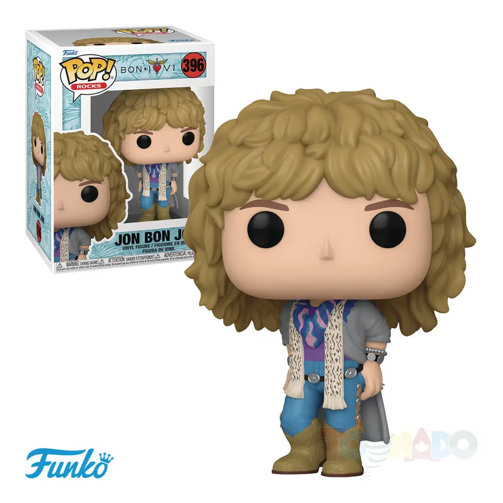 Funko Pop! Rocks #396 - Bon Jovi - Bon Jovi (1980S) Vinyl Figure (79707) Low Stock 1