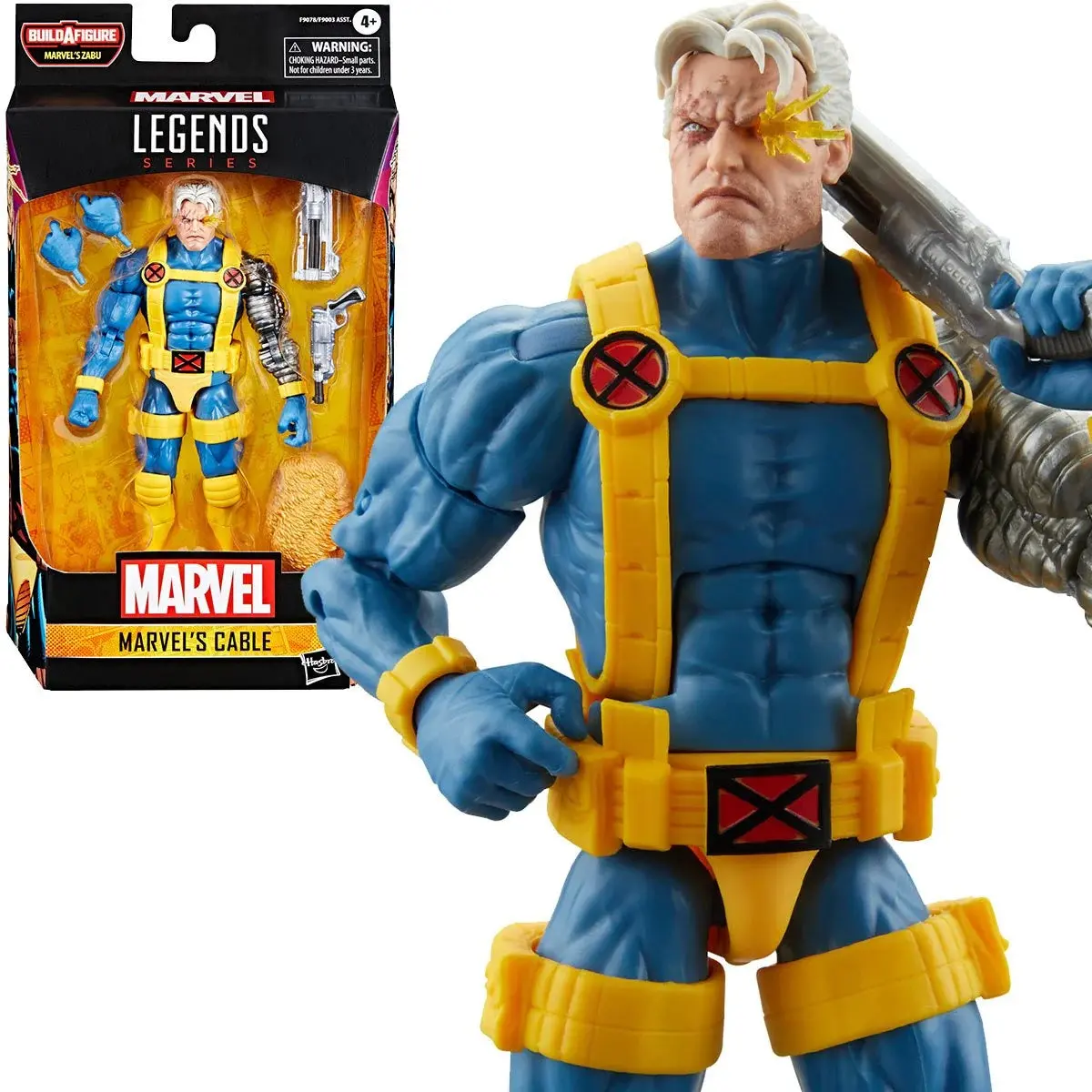 Marvel Legends Series - Zabu Baf - X-Men / X-Force - Cable Action Figure (F9078) 1