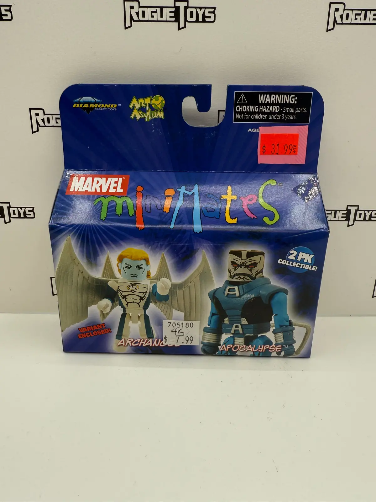 Diamond Select Toys Marvel Minimates Archangel & Apocalypse Variant 2-Pack 1
