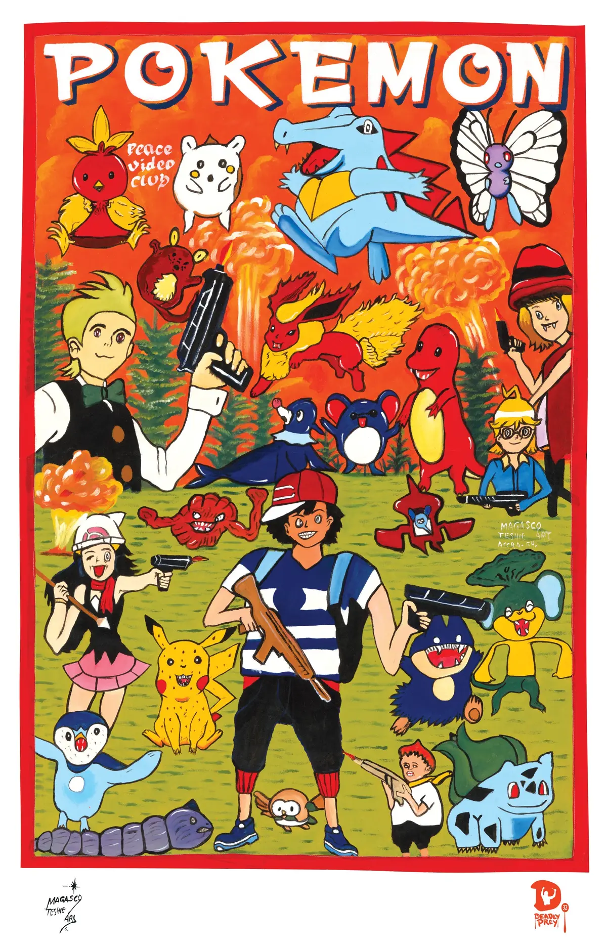 Pokemon (High Quality Print) - Magasco 1