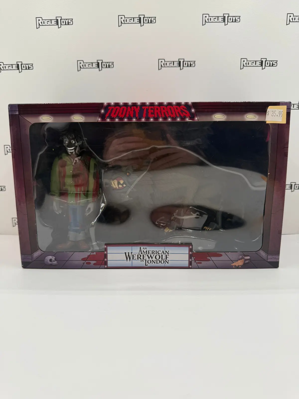 Neca Toony Terrors An American Werewolf In London Jack Goodman & Kessler Wolf 1