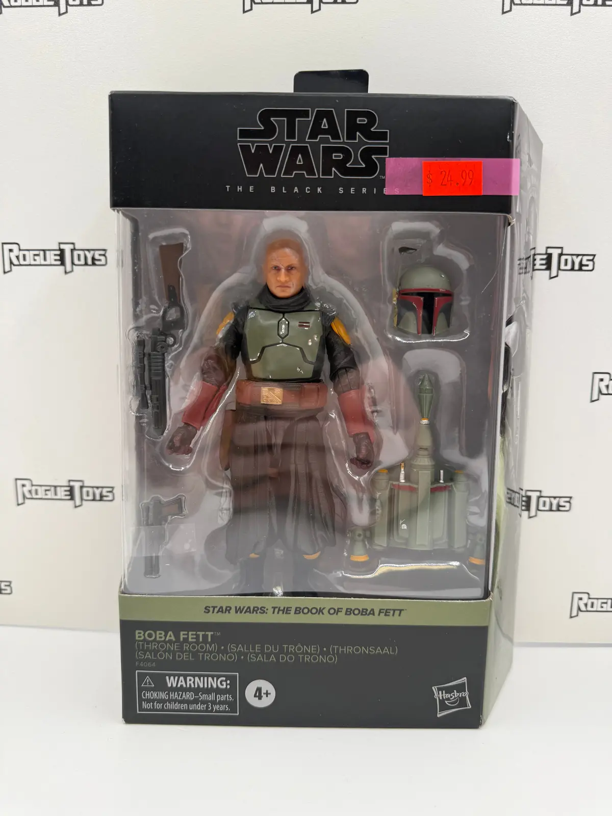 Hasbro Star Wars The Black Series Star Wars: The Book Of Boba Fett Boba Fett (Throne Room) 1