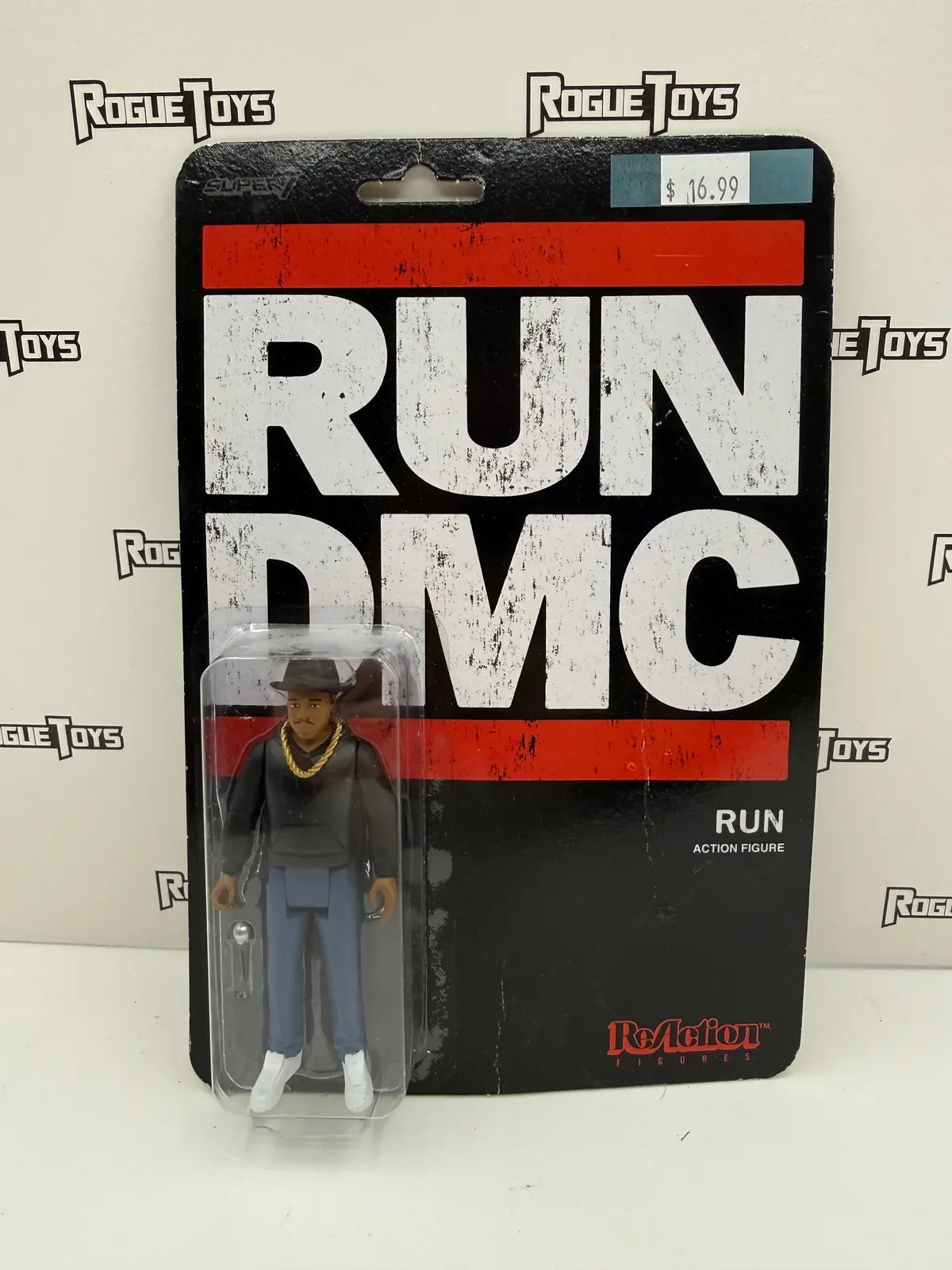 Super7 Reaction Figure Run-D.M.C. Run 1