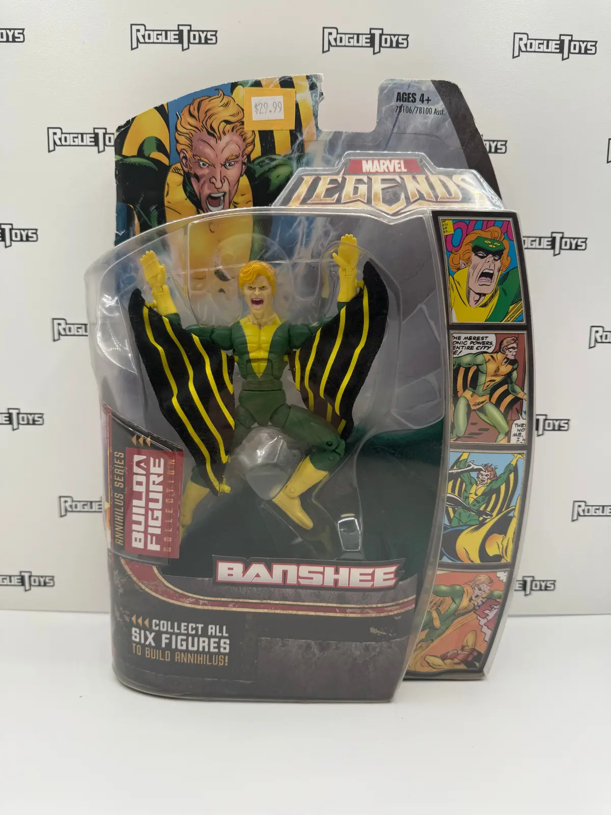 Hasbro Marvel Legends Annihilus Series Banshee 1