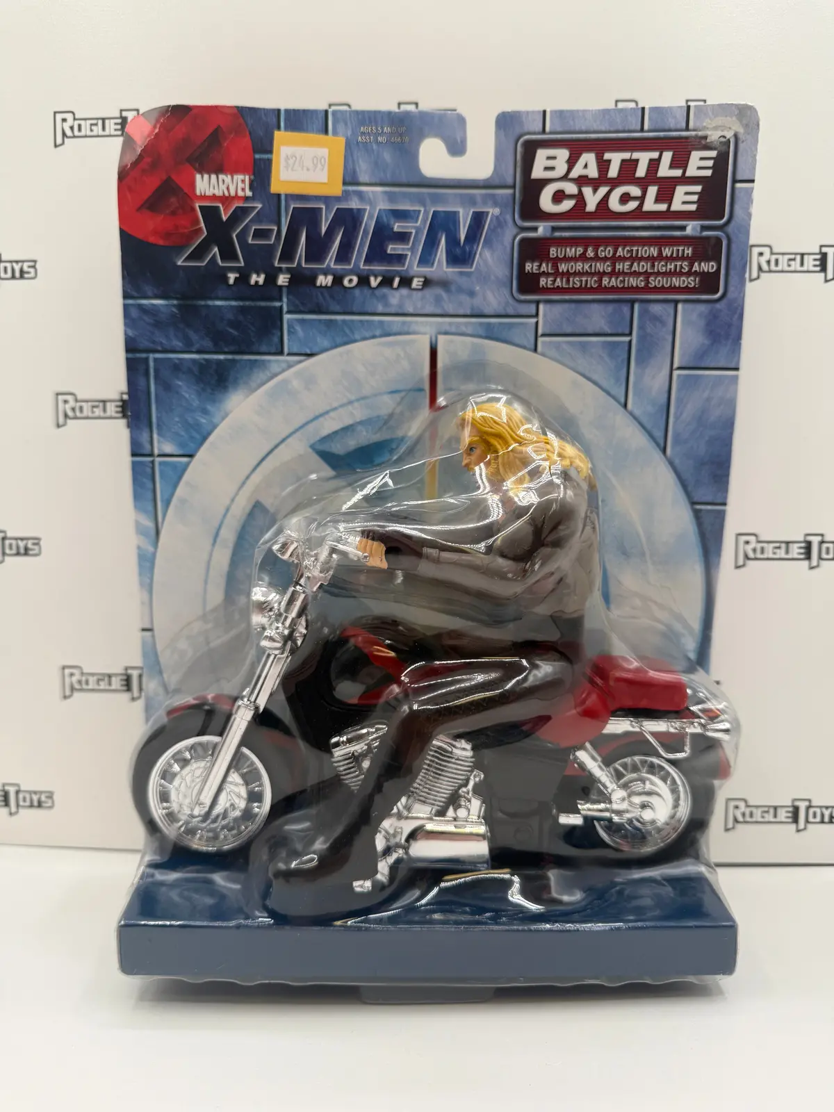 Toybiz Marvel X-Men The Movie Battle Cycle & Sabretooth 1