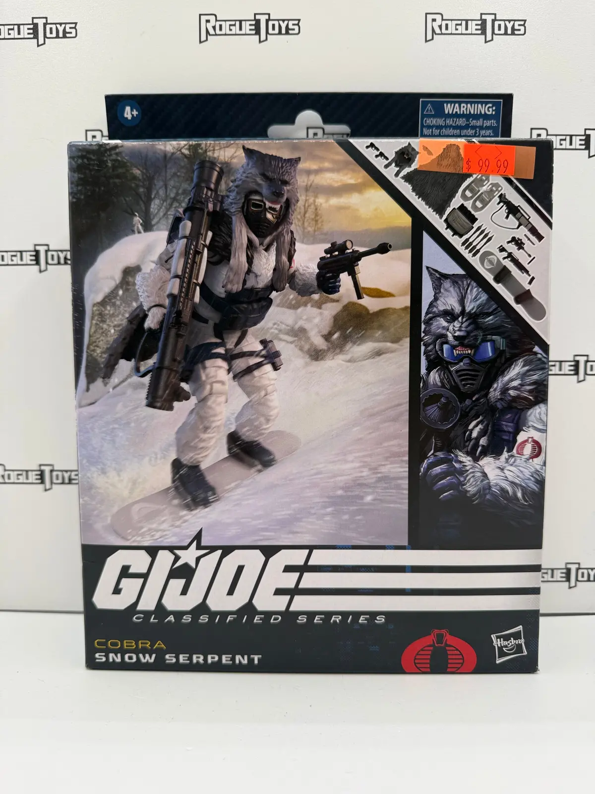 Hasbro G.I. Joe Classified Series Cobra Snow Serpent 1